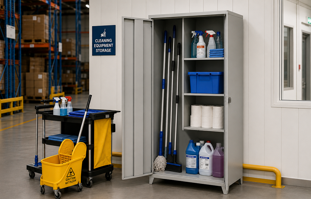 Cleaning Equipment Storage