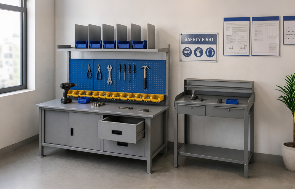 Assembly and workstation operation