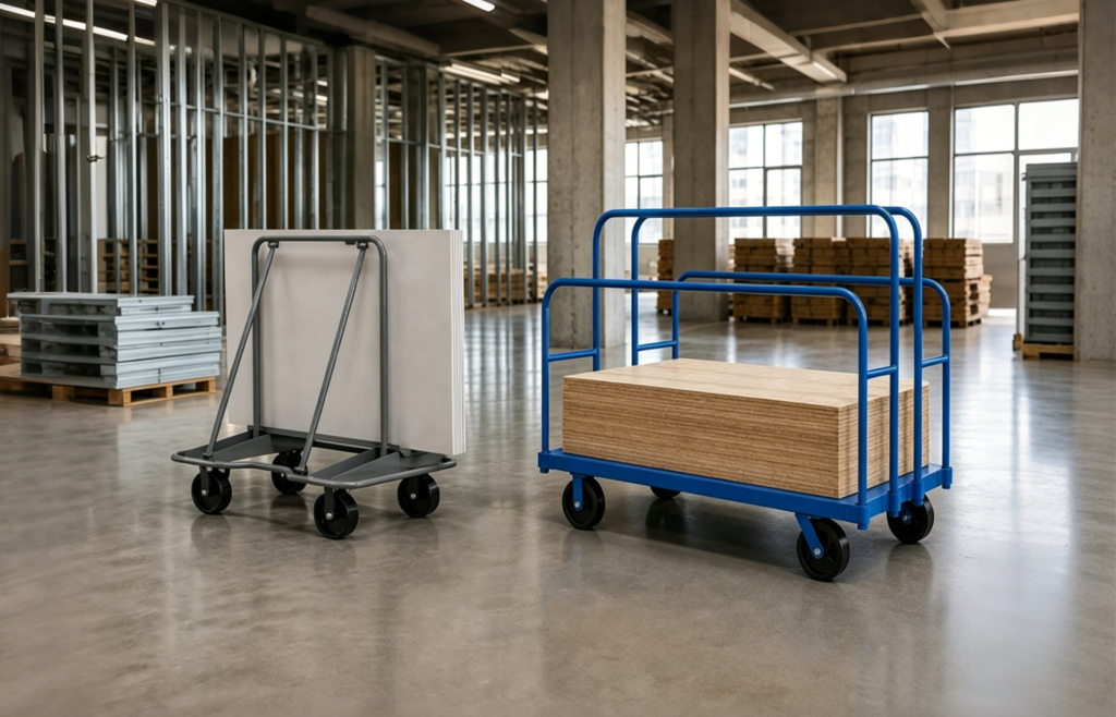 Handling of building materials