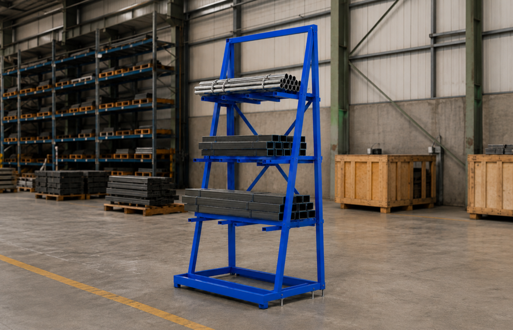 Long materials and profile storage