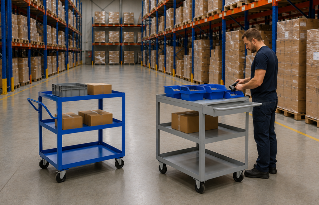 Order picking and delivery